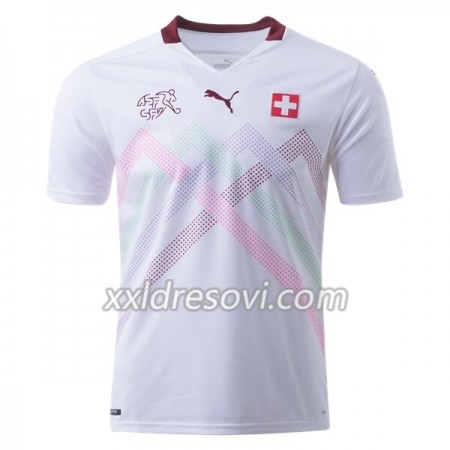 Švicarska Domaći Nogometni Dres Euro 2020